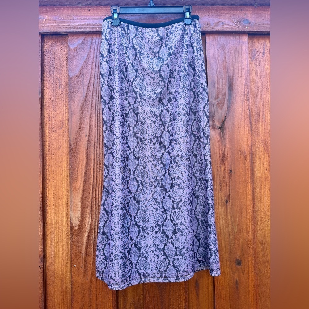Cinq a Sept snake print skirt